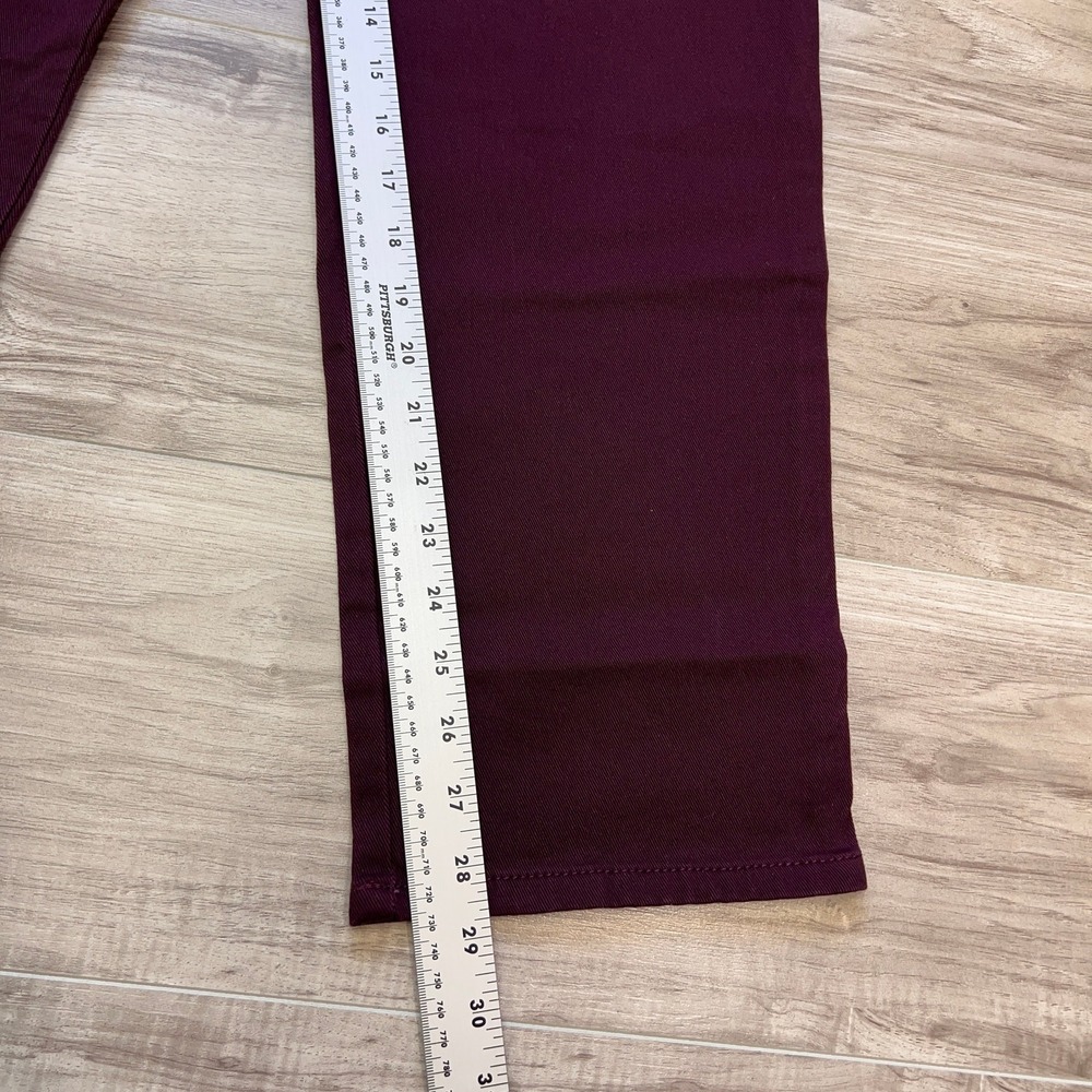 Gloria Vanderbilt Original Slimming Heritage Fit Tapered Leg jean Purple 14Short - Picture 5 of 12